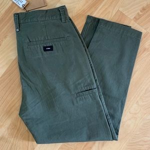 32x30 chopped chino pant *fits like a 30/31 waist
